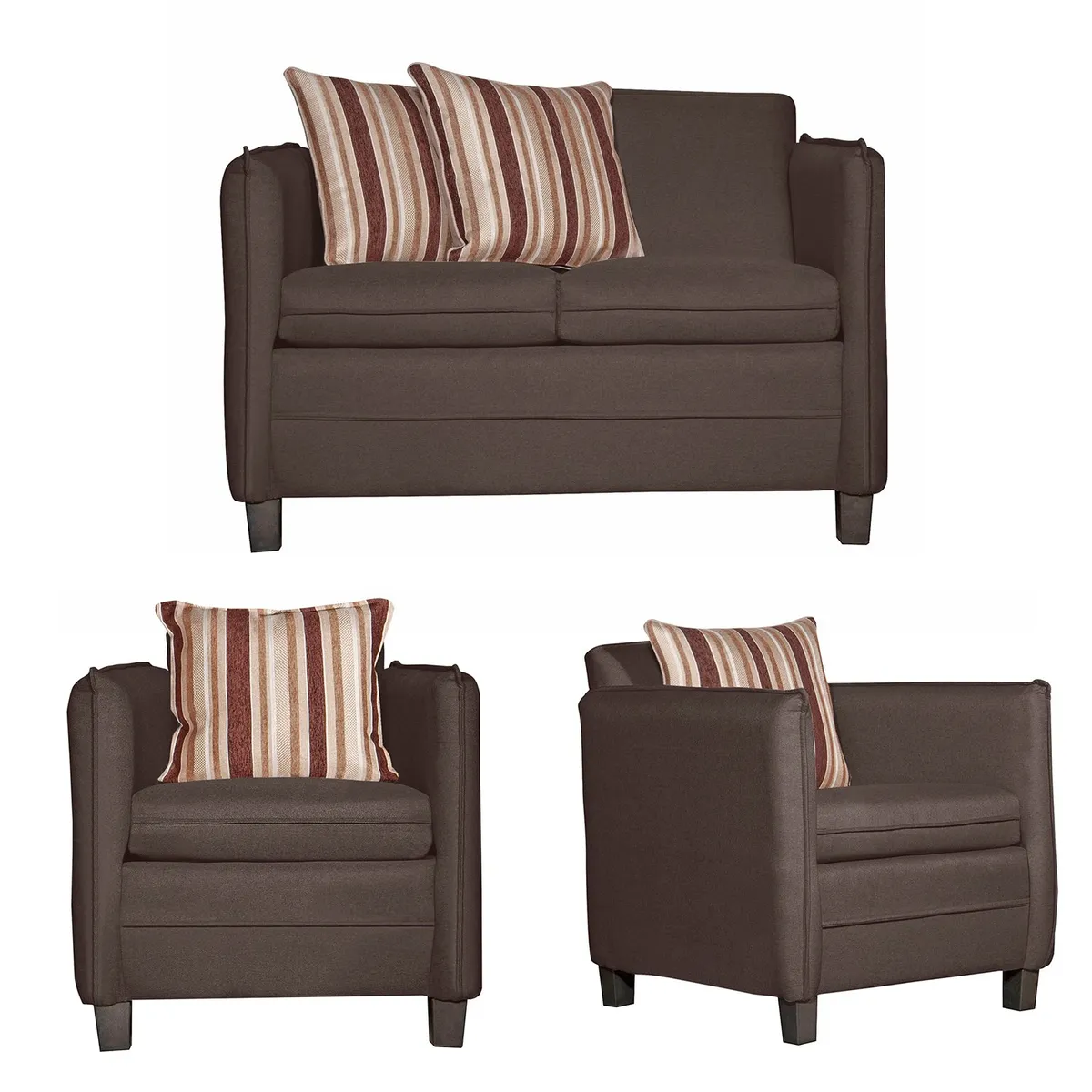 RUZAM MOBEL - JUEGO DE LIVING 2-1-1 BARCELONA CAFE