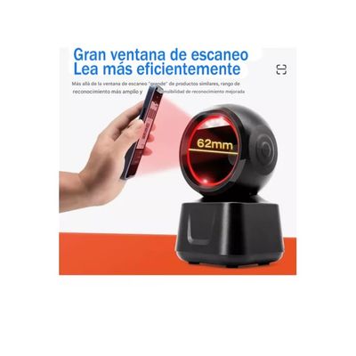 Imagen 2 del producto Lector Scanner De Códigos Qr Barras 2d1d Escritorio Usb