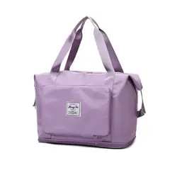 GENERICO - Bolso de viaje extendible morado