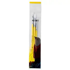 HIMI - PINCELES PAJARITO (EDICIÓN EXPRESS) 3UNDS AMARILLO