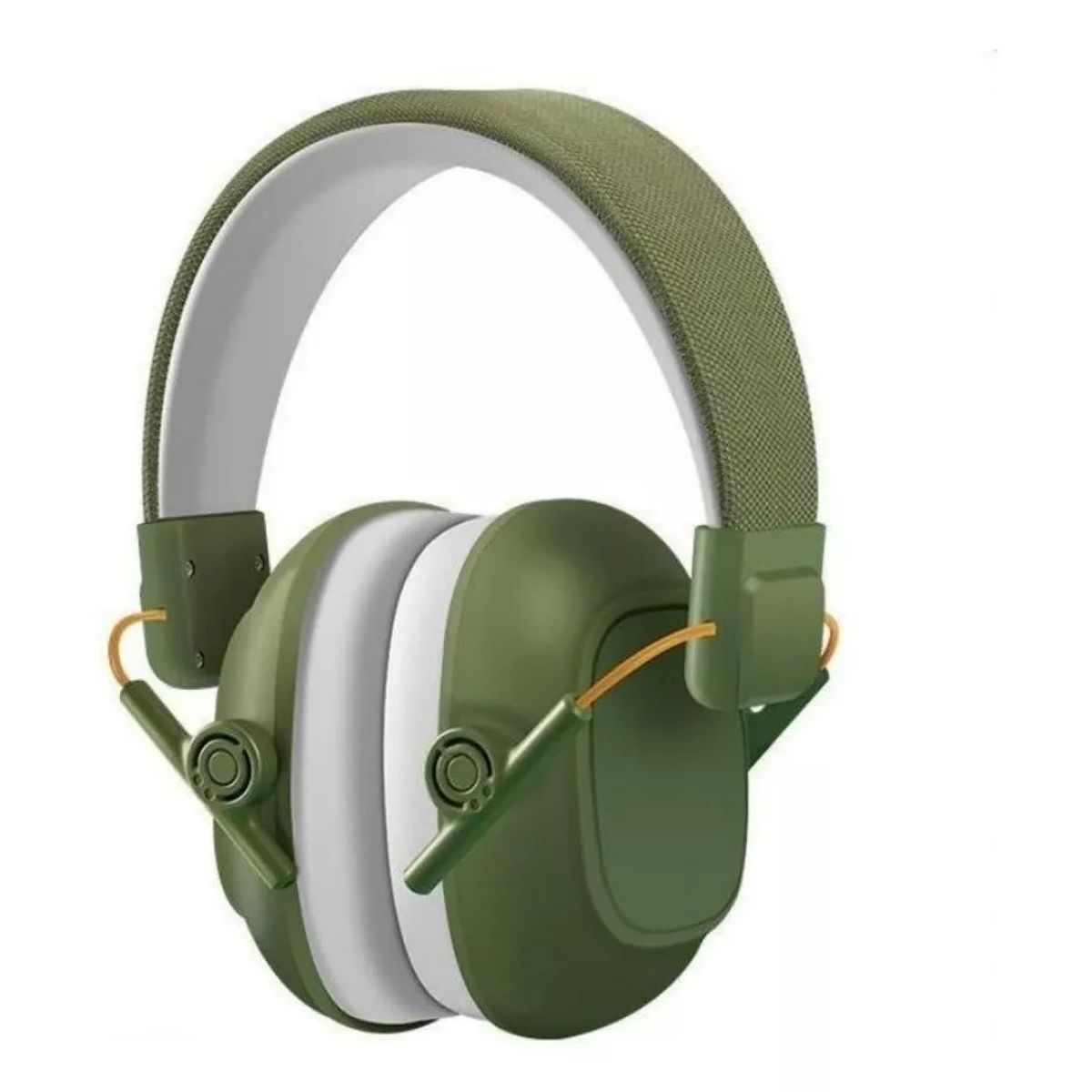 MUNDO MAGIA - Audífonos Color Verde Militar Antiruido Para Niños Autismo