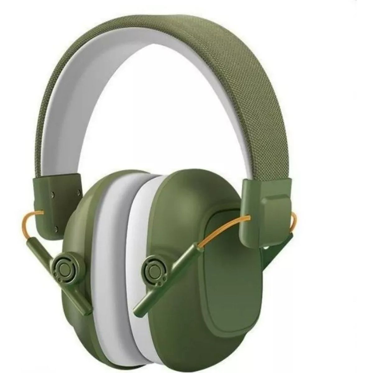 MUNDO MAGIA - Audífonos Color Verde Militar Antiruido Para Niños Autismo