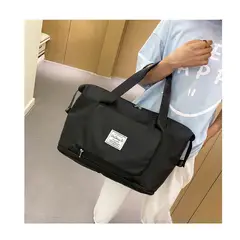 GENERICO - Bolso de viaje extendible negro