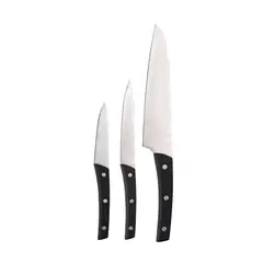 BERGNER - Set 3 Piezas Cuchillos Acero Inoxidable Damascus
