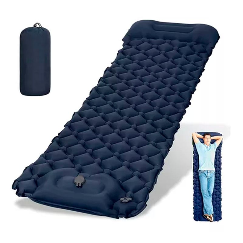 OFERTABKN - Colchón Inflable Plegable Portátil Para Acampar Colchoneta