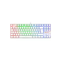 GENERICO - Teclado gamer Redragon Kumara K552 color blanco con luz RGB