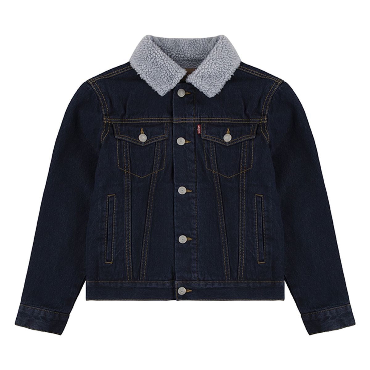 LEVIS - Chaqueta Niño Trucker Sherpa Azul Levis