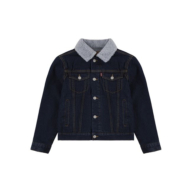 LEVIS - Chaqueta Niño Trucker Sherpa Azul Levis