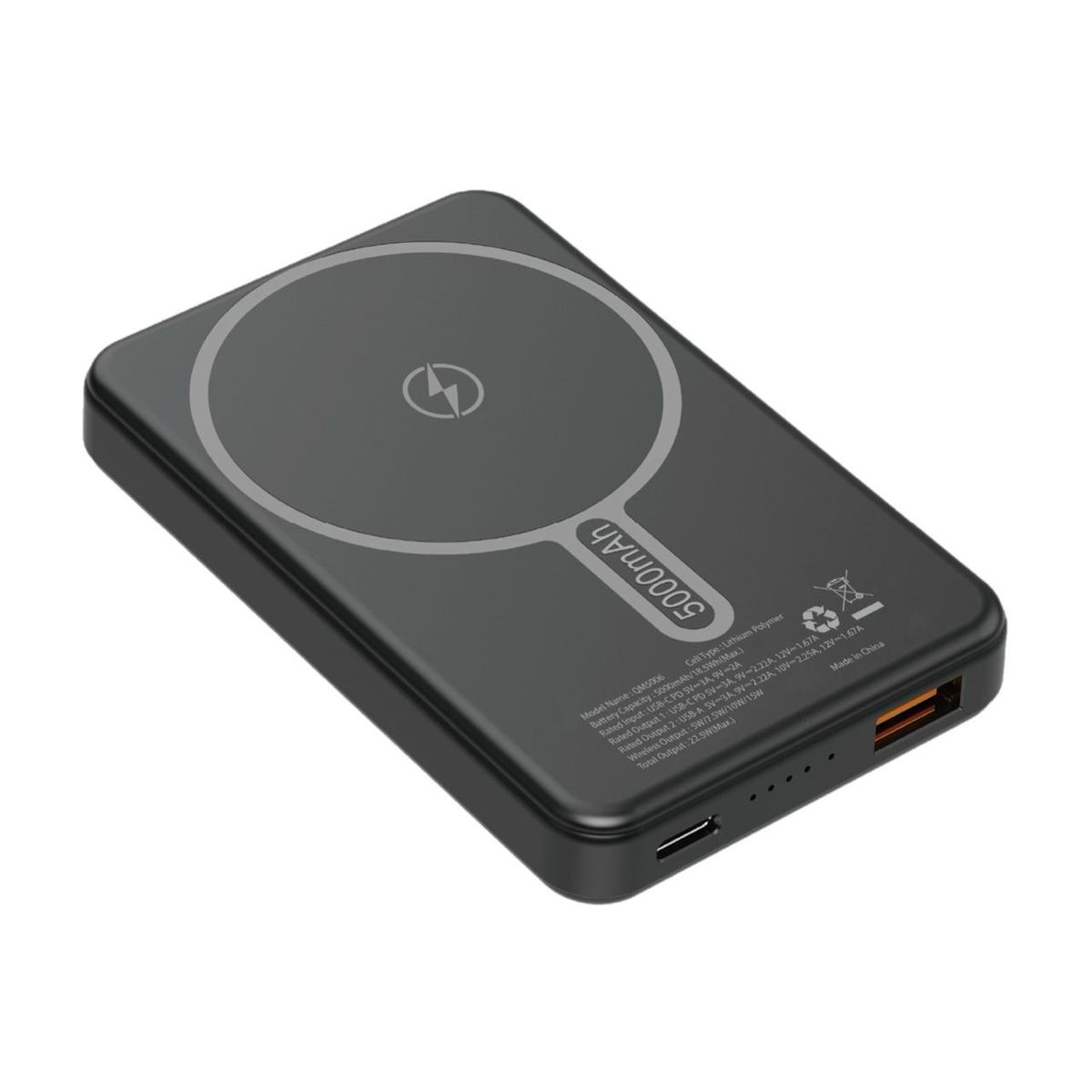 ENERGIZER - Power Bank Inalámbrico Energizer con Magsafe 5000mAh