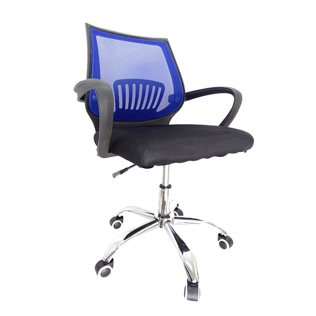 GENERICO - Silla Para Oficina O Escritorio Con Respaldo Azul