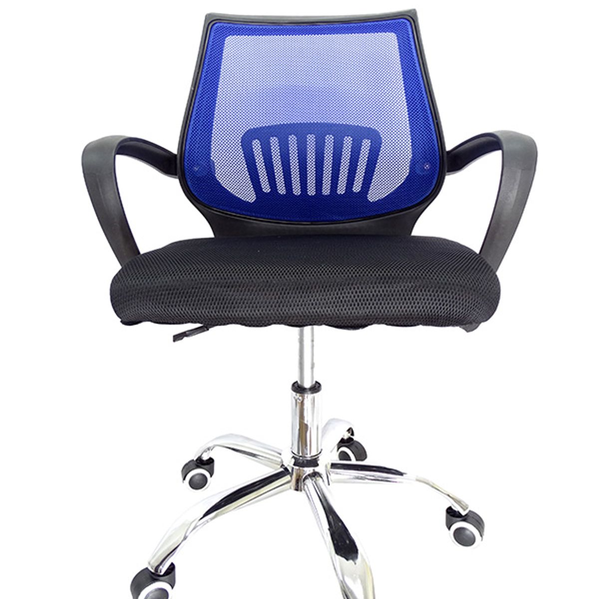 GENERICO - Silla Para Oficina O Escritorio Con Respaldo Azul