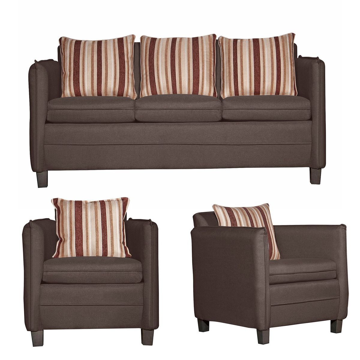 RUZAM MOBEL - JUEGO DE LIVING 3-1-1 BARCELONA CAFÉ