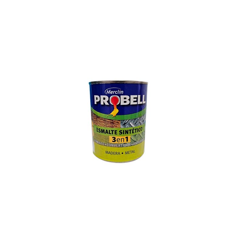 GENERICO - Esmalte sintético 3 en 1 Probell 250ML. Negro