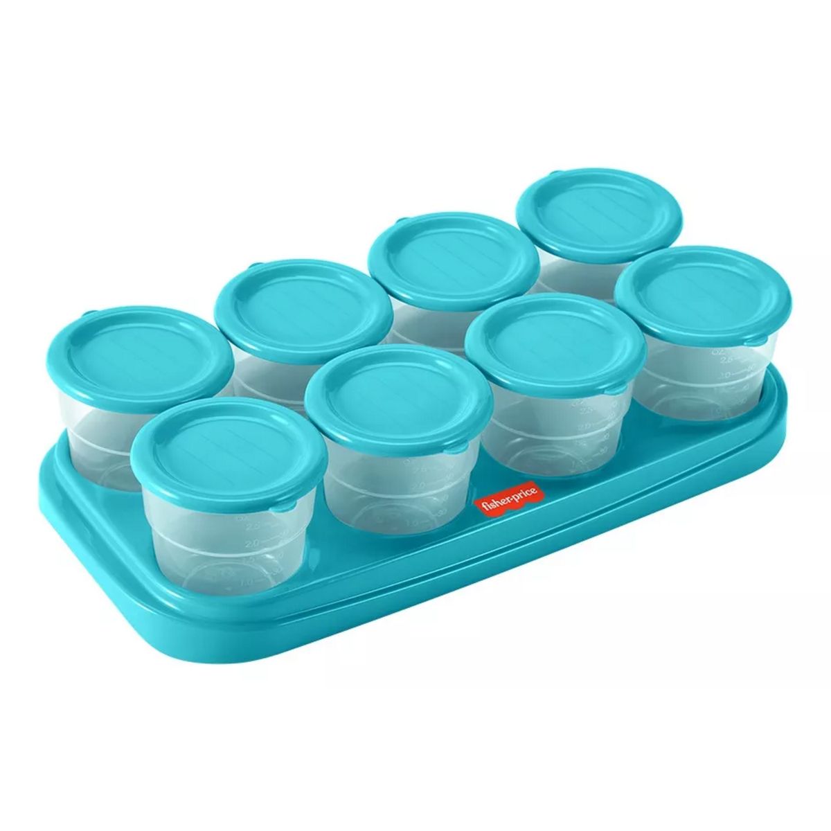 FISHER PRICE - Potes para Congelar Papilla Bandeja 8 Fisher Price Azul