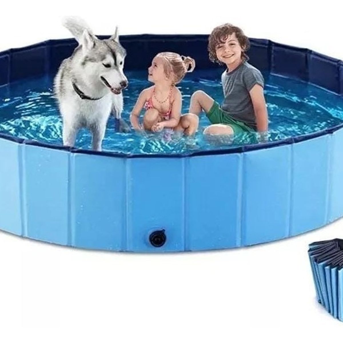 U BUY - Piscina Plegable Paramascota 160x30 Cms