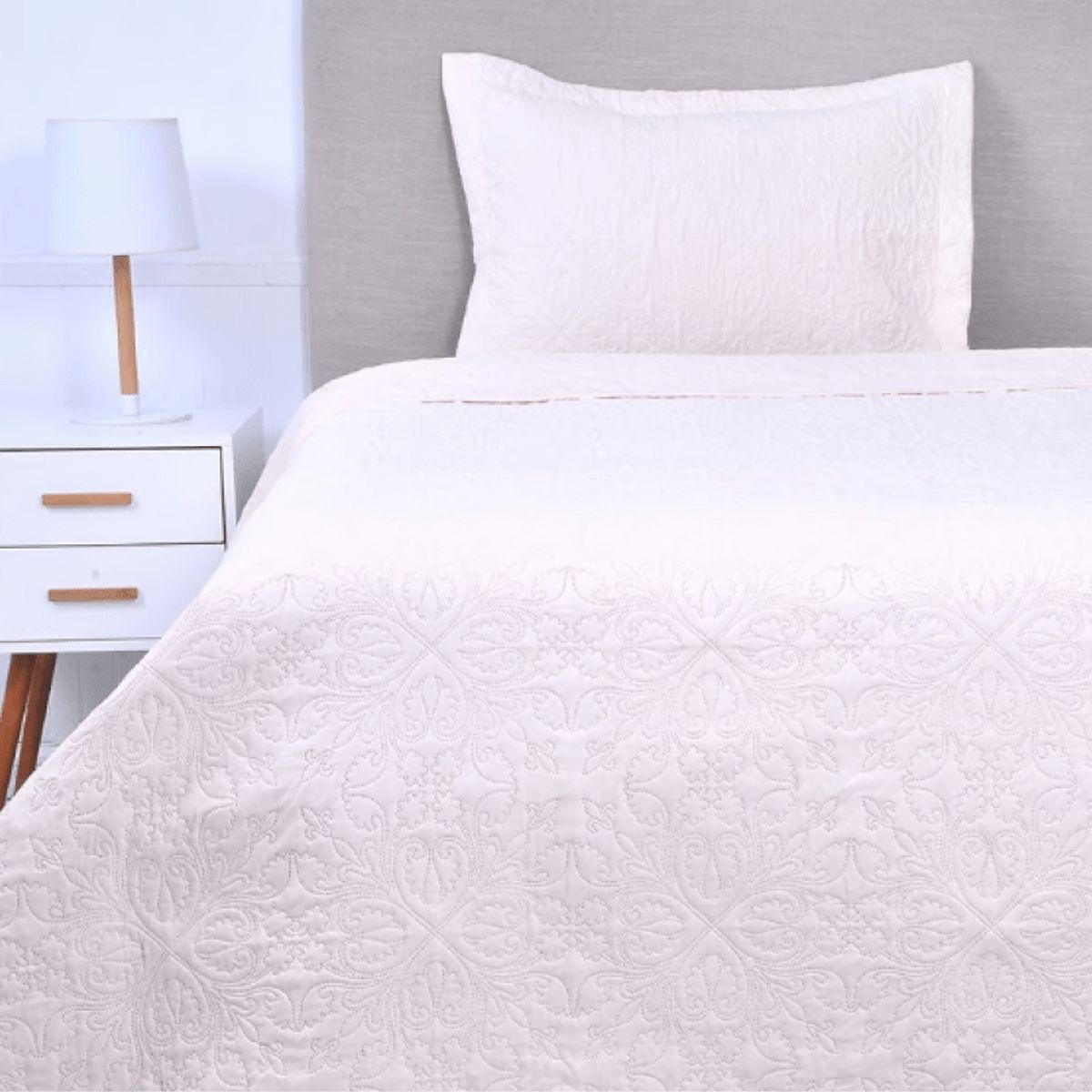 MASHINI - Quilt 15 Plazas Microfibra Portugal Coral