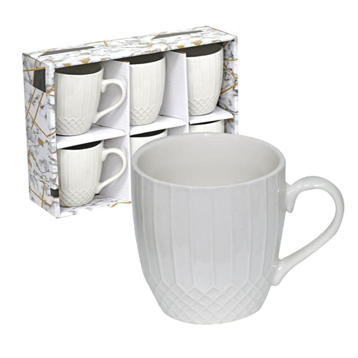 MSA MUEBLES SANTA ANA - Set Tazones 6 Unidades