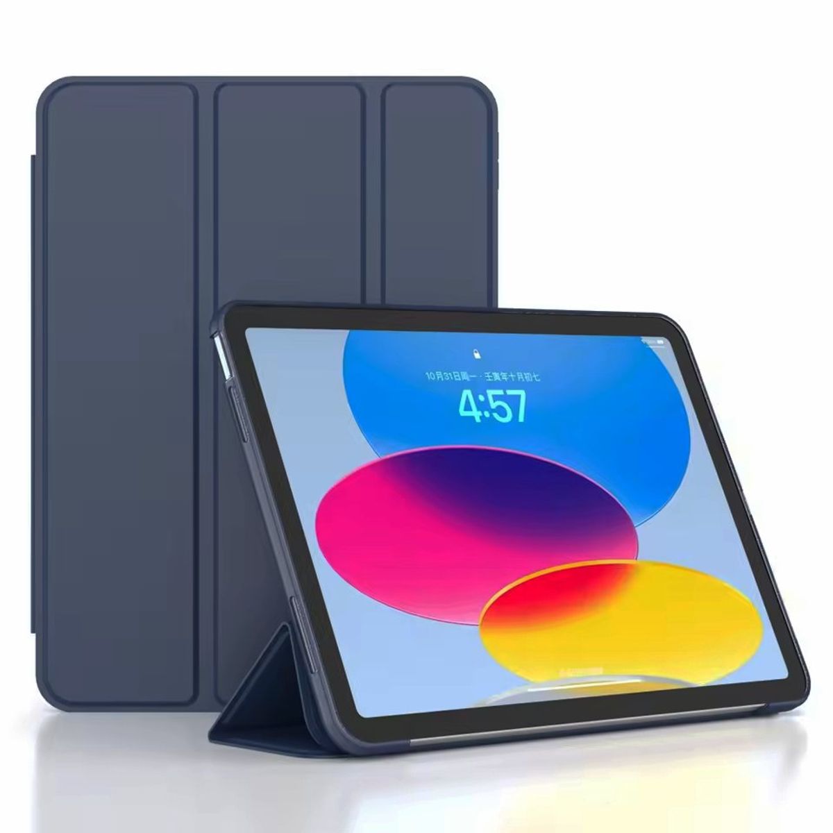 GENERICO - Carcasa Funda Smart Cover Magnética Para iPad 10.2 9ª Color Azul