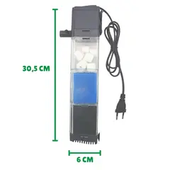 GENERICO - Filtro Interno Sobo De 3 Cartuchos 880l/h