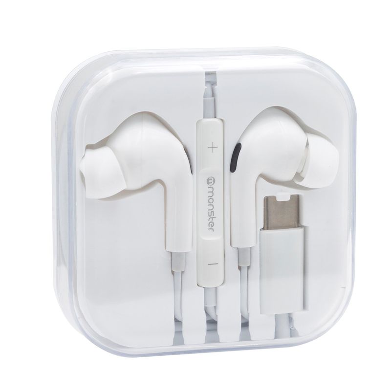 MONSTER AUDIO - Audif Monster Alambrico Mlibres C21wt Type-c Blanco AUDIO