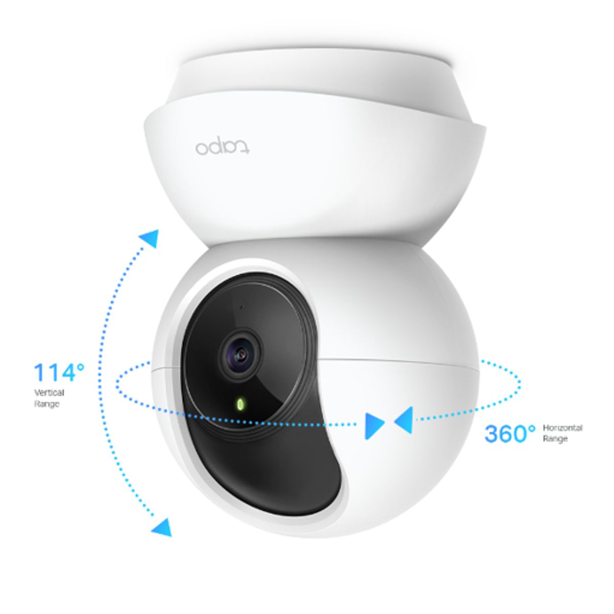 TP LINK - Cámara Tp-link Tapo C200 V1 Domo Wi-fi 2mp Blanco