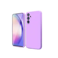 GENERICO - Carcasa Para Samsung A24 lila Silicona