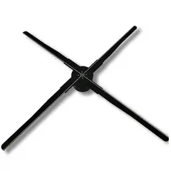 CASTLETEC - Publicitario Projector de hologramas 3D Wifi 960p 60CM Q60