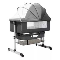 Cuna Colecho Para Bebé Con Mosquitero Mudador Confortable