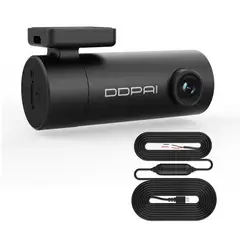 DDPAI - Cámara de vehículo UHD 1296P MINI PRO Dash Cam + cableado