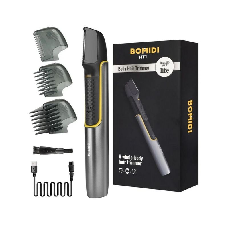 BOMIDI - Bomidi Afeitadora Eléctrica Inalámbrica USB HT1 Plateado