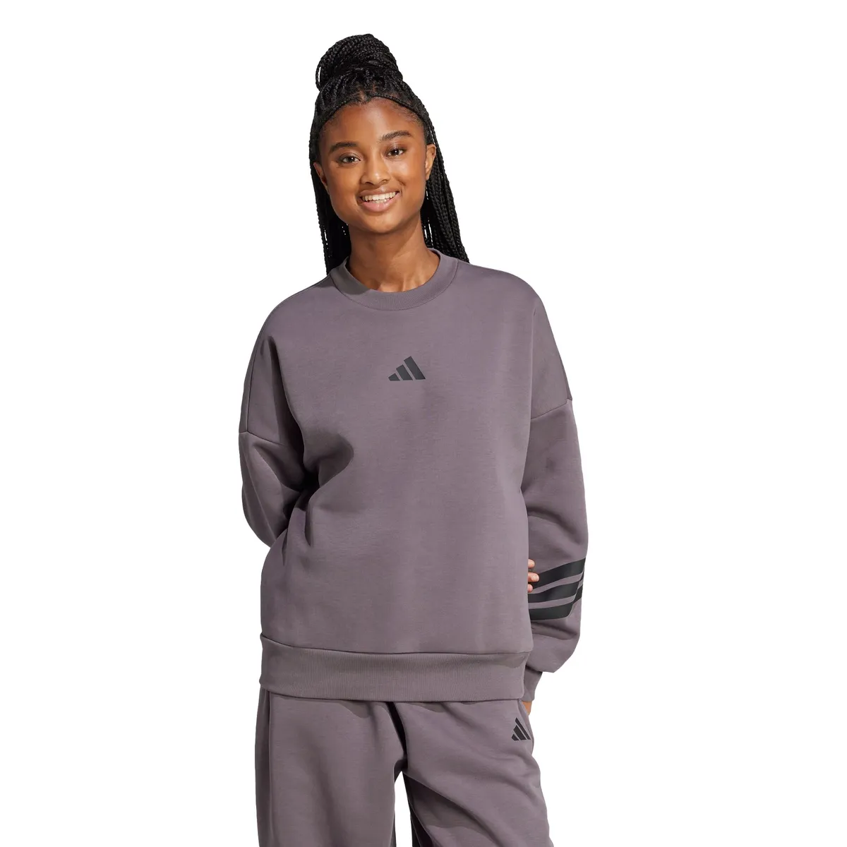 ADIDAS - Sudadera Future Icons 3 Franjas