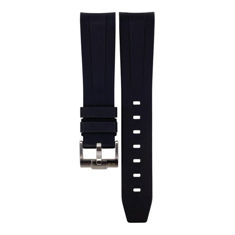 Correa Reloj Caucho FKM Zenith Quick Release Negro 20