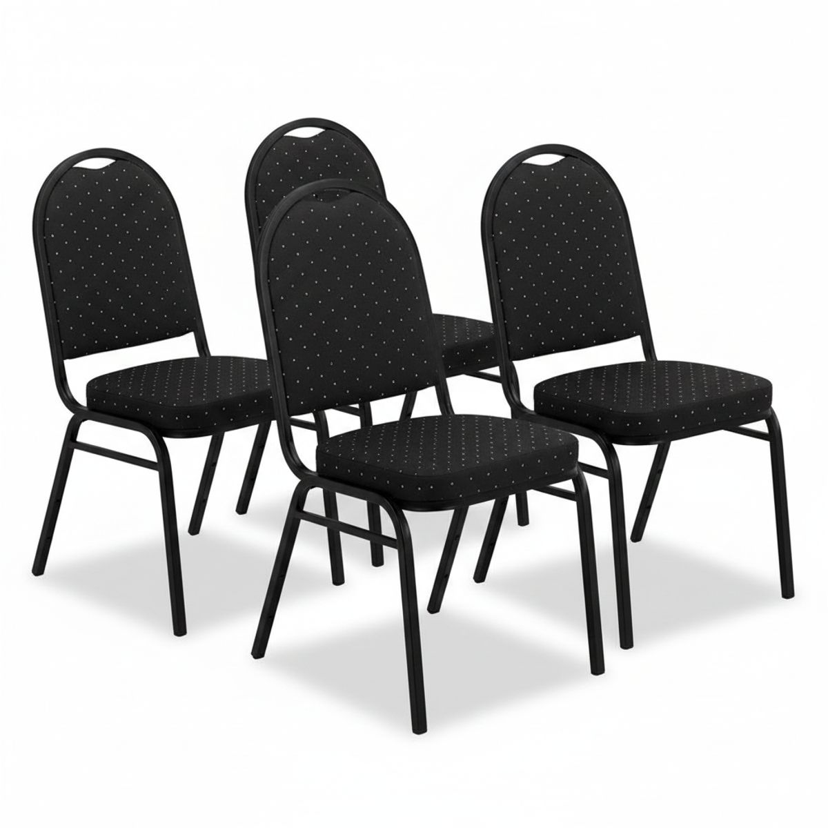 CRUSEC - Pack 4 Sillas De Eventos Varios Hotel Restaurante Acolchada