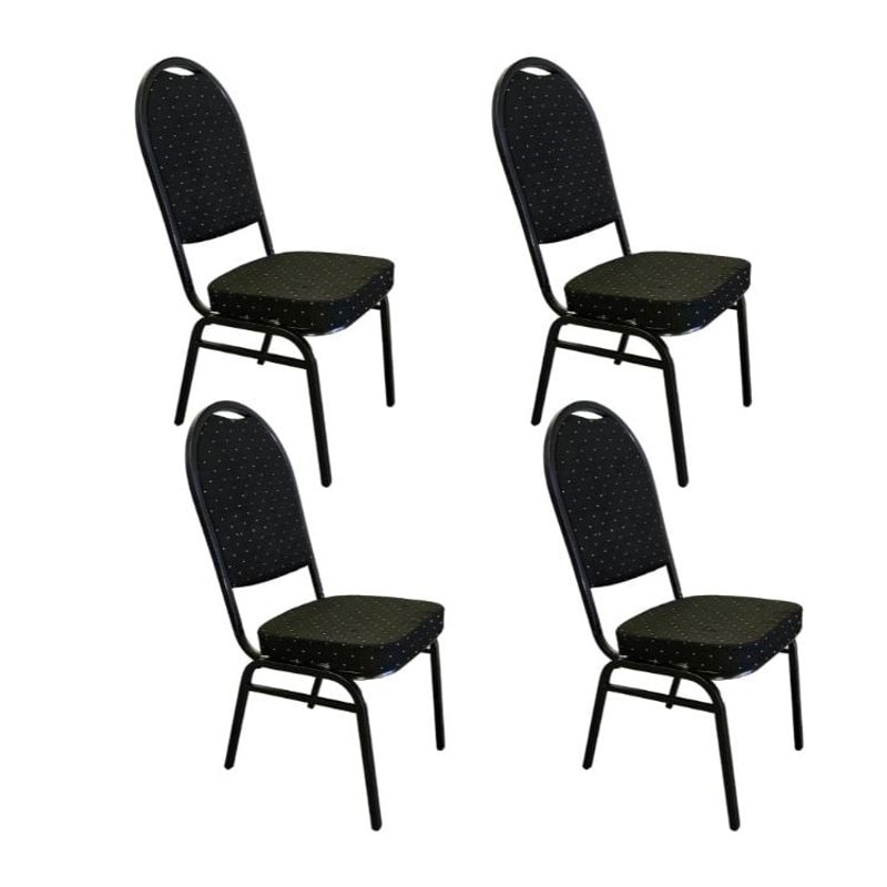 CRUSEC - Pack 4 Sillas De Eventos Varios Hotel Restaurante Acolchada