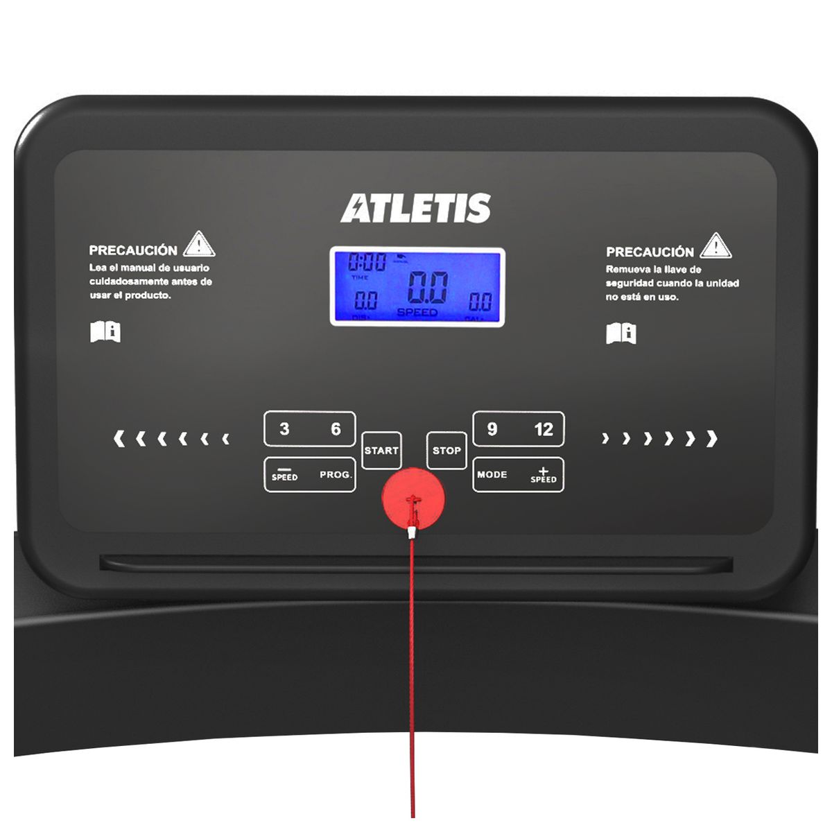 ATLETIS - Trotadora Endurance VI 12.8 km/h 2.0 hp Plegable