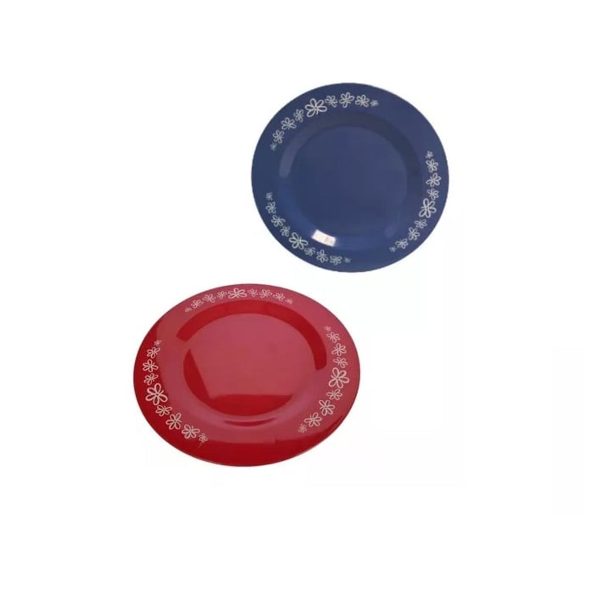 GENERICO - Pack 4 Plato Melamina Bajo De 24cm