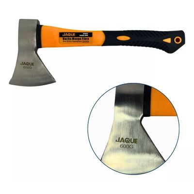 Imagen 2 del producto Hacha De Mano Leñadora Camping Mango De Fibra 600 Gramos Jaque