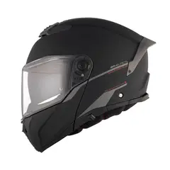 MT - Casco FU404SV Atom 2 SV Solid A1 Negro Mate + pinlock MT-V-35