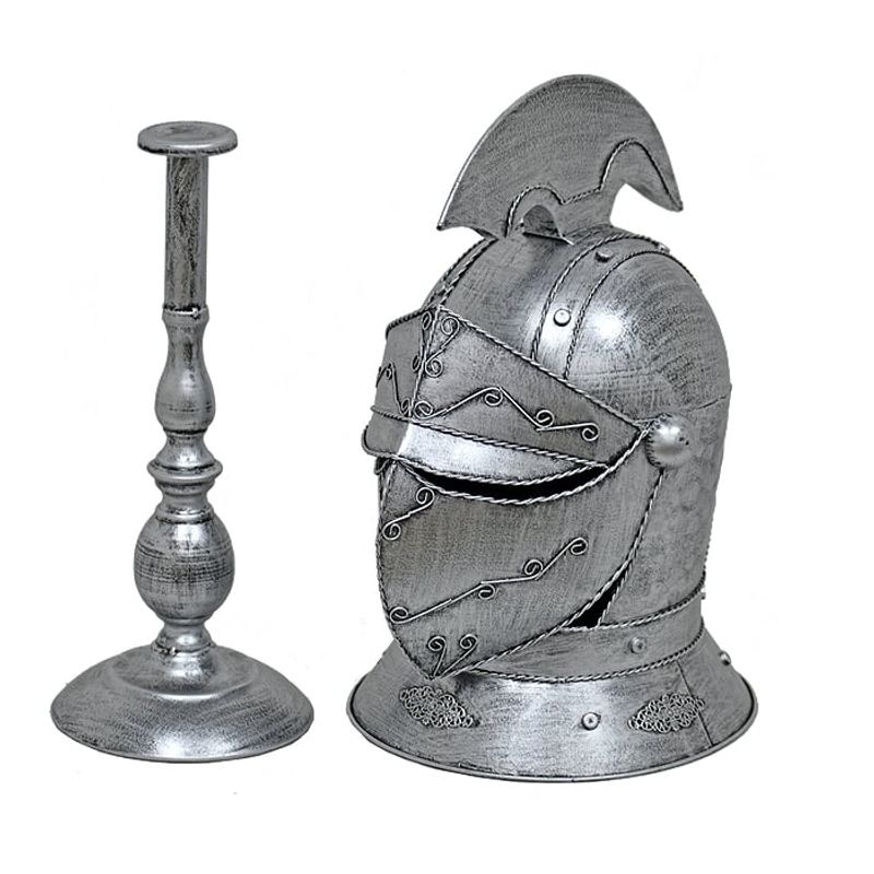 MSA MUEBLES SANTA ANA - Casco Armadura Caballero Silver