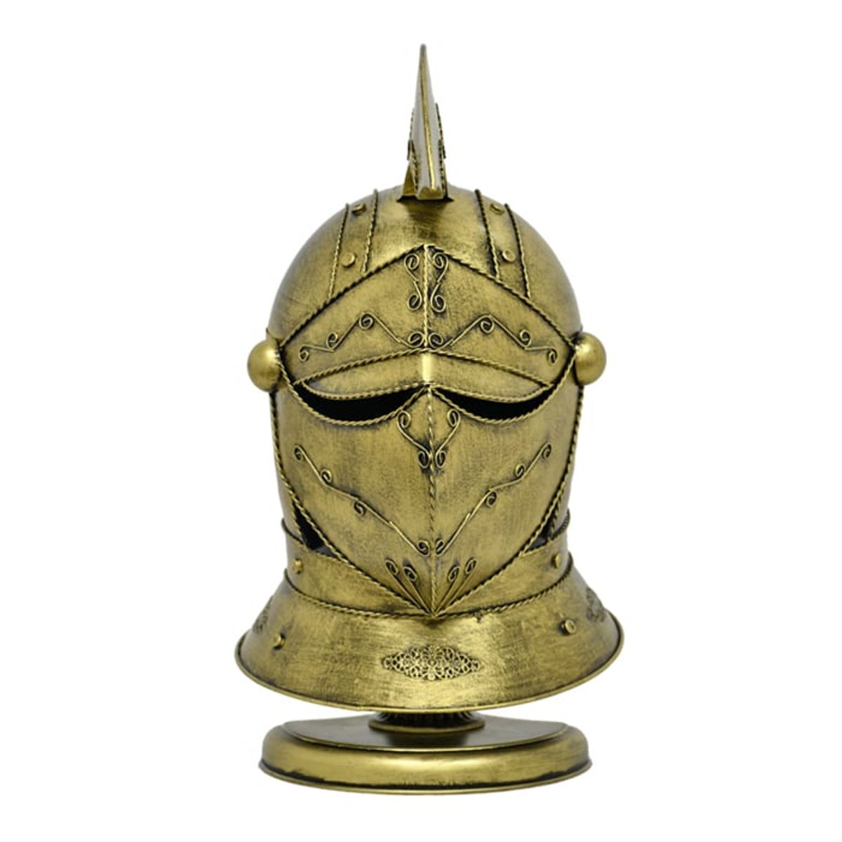 MSA MUEBLES SANTA ANA - Casco Armadura Caballero Gold