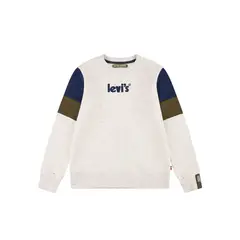 LEVIS - Poleron Niño C-Redondo Nevado Blanco