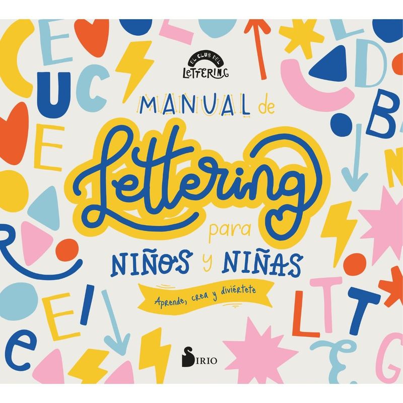 CONTRAPUNTO - Libro Manual de Lettering Para Niños y Niñas