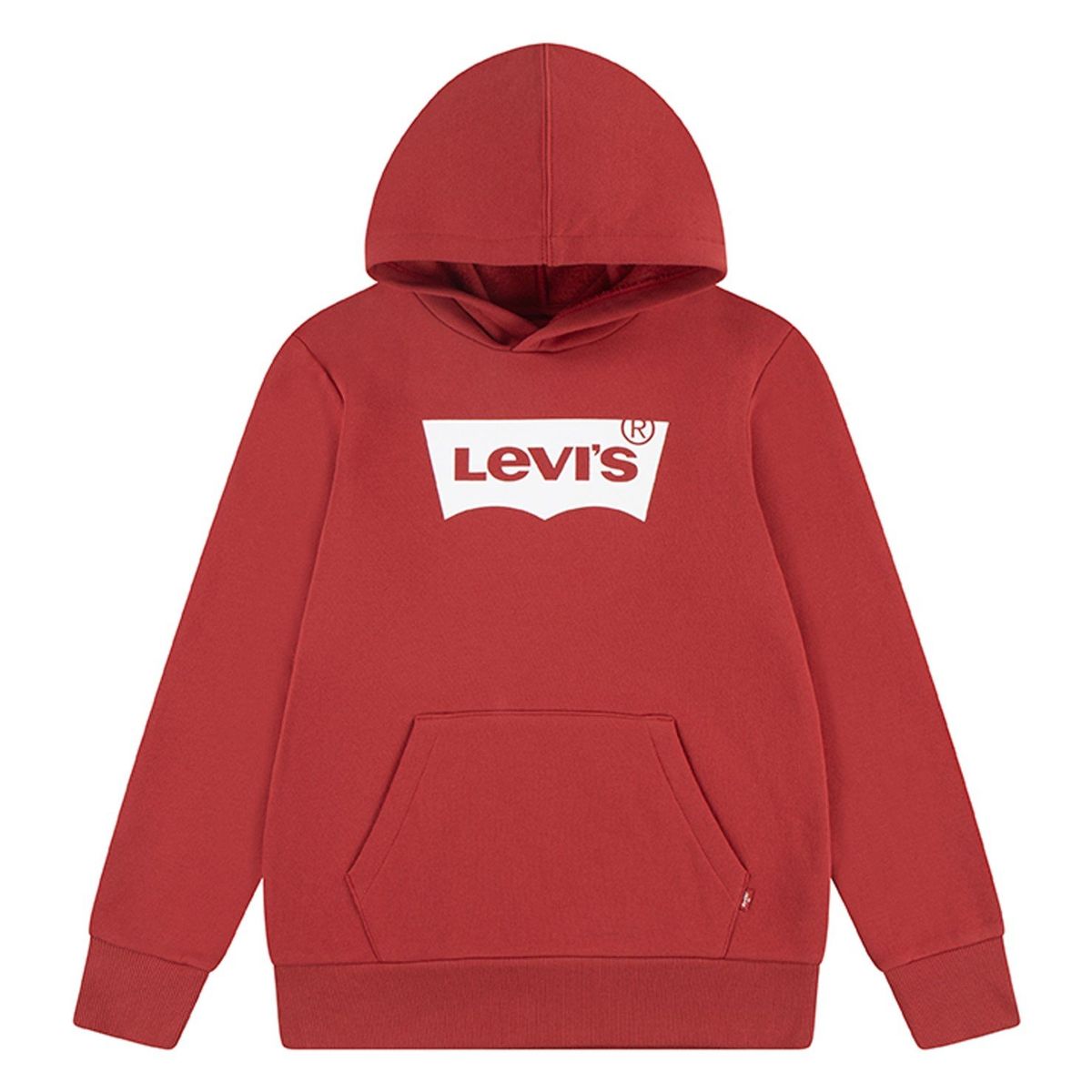 LEVIS - Poleron Niño Batwing Hoodie Rojo Levis