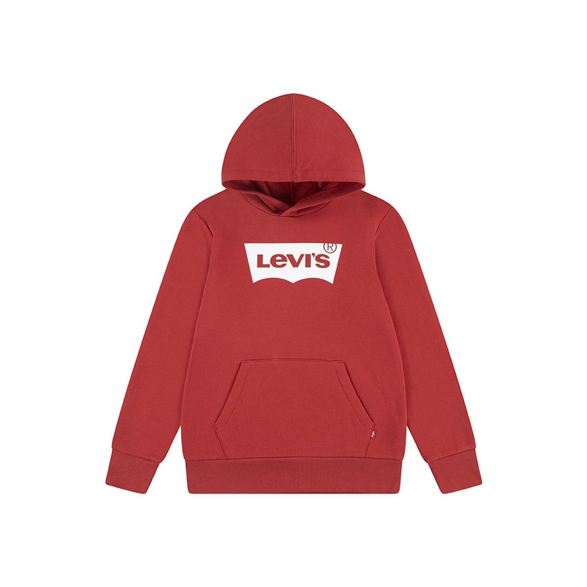 LEVIS - Poleron Niño Batwing Hoodie Rojo Levis