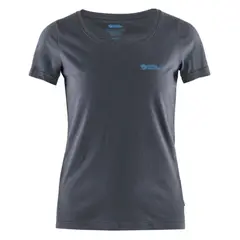 FJALLRAVEN - Polera Mujer Logo T Shirt Navy