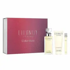 CALVIN KLEIN - ETERNITY WOMEN EDP 100ML+LOCION 100ML+MINI 10ML