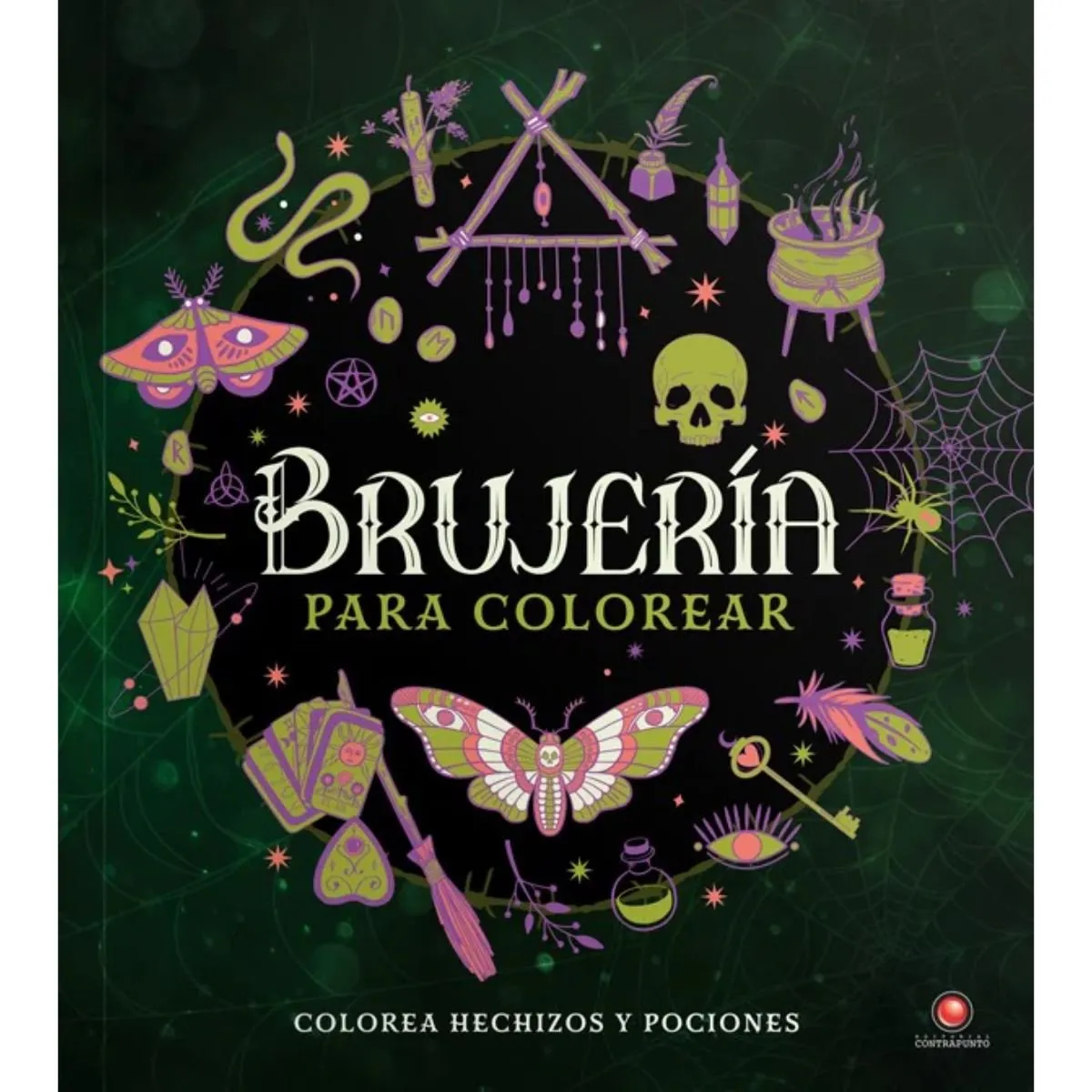CONTRAPUNTO - Libro para Colorear Brujería Quarto Publishing