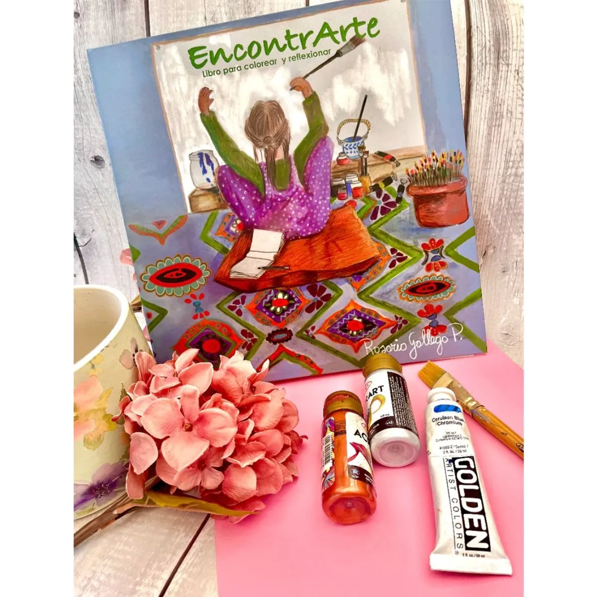 GENERICO - Libro para Colorear EncontrArte Rosario Gallego