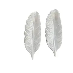 GENERICO - PACK BANDEJA  PLUMA BLANCA Medidas 40 x 14 x 2 cm
