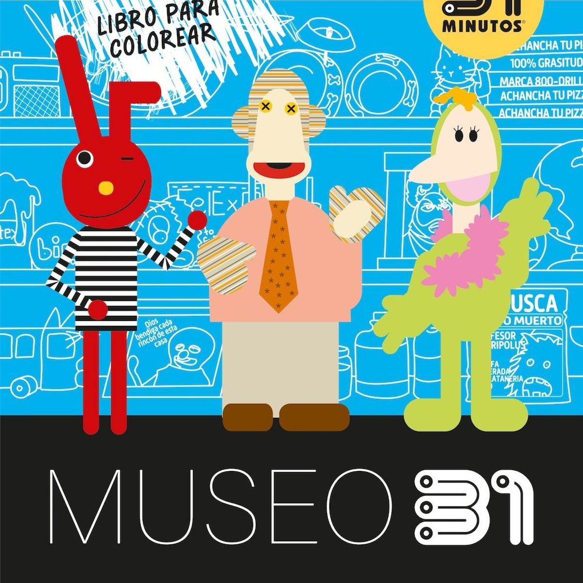 PLANETA JUNIOR - Libro Museo 31 (para pintar) - 31 minutos